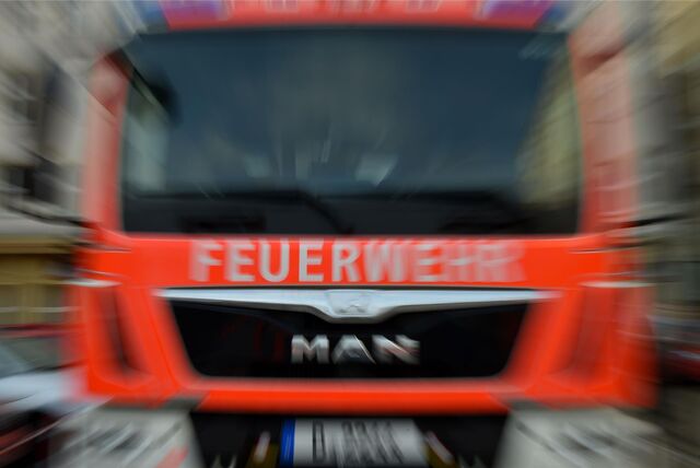Ein Feuerwehrfahrzeug.