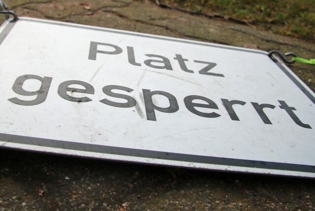 Die Stadt Unna hat alle Sportplätze für den Ostermontag gesperrt.
