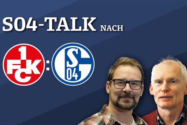 Schalke-Experte Frank Leszinski und Schalke-Reporter René Preuß