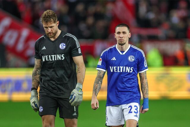 Ralf Fährmann (l.), Darko Churlinov, FC Schalke 04