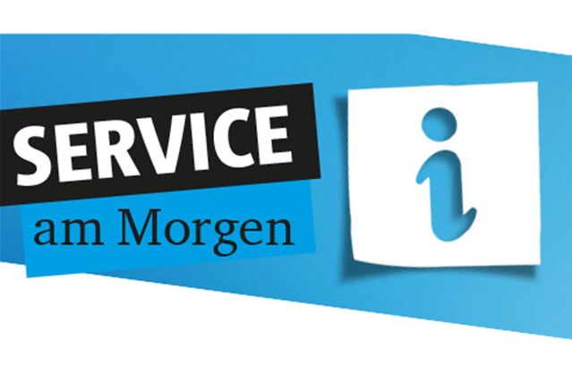 Logo Service am Morgen