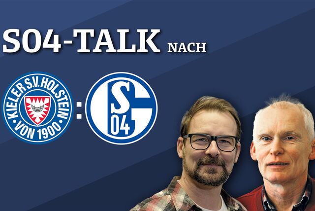 Schalke-Experte Frank Leszinski und Schalke-Reporter sprechen über das Spiel gegen Kiel.