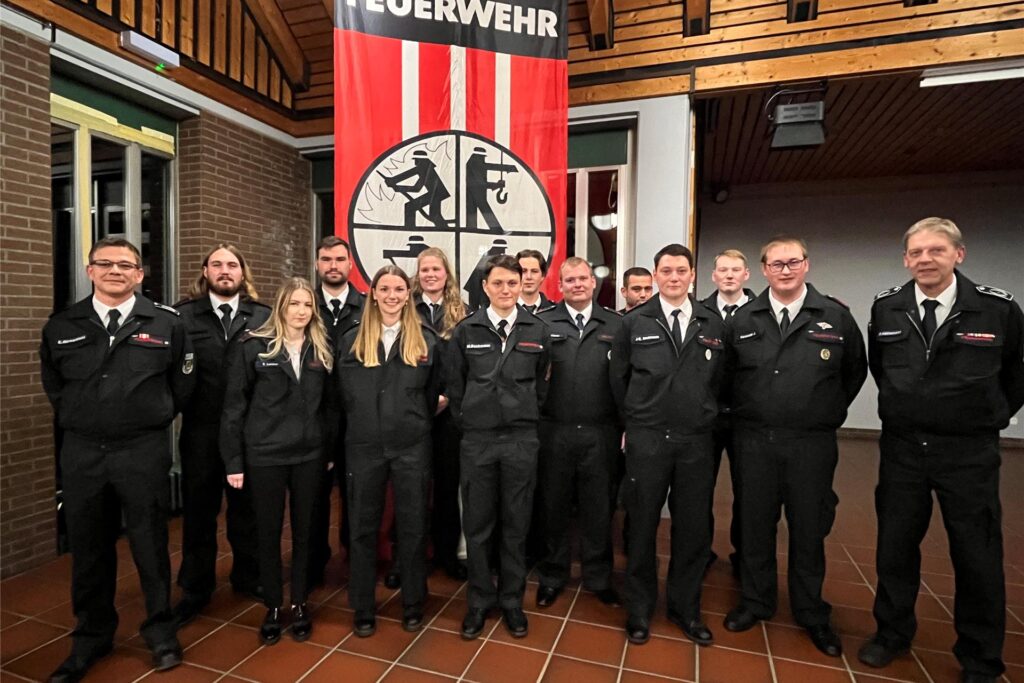 Foriansabend der Holzwickeder Feuerwehr: Ein Anlass, um die Dienstuniform anzulegen.