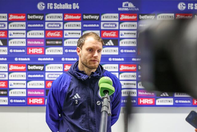 14.02.2024, Fussball, Saison 2023/2024, 2. Bundesliga, Training FC Schalke 04, Thomas Ouwejan (FC Schalke 04)



Foto: Tim Rehbein/RHR-FOTO