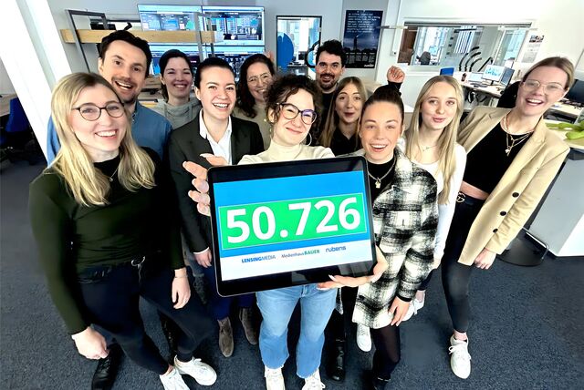 Unsere Teams freuen sich über die Digital-Abo-Entwicklung.