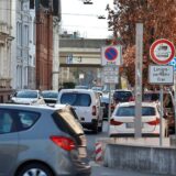 Der Teil der Bahnhofstraße,  der Fahrradstraße ist, wird für den Durchgangsverkehr gesperrt