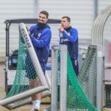 Marcin Kaminski (l.), Ron Schallenberg, Schalke 04
