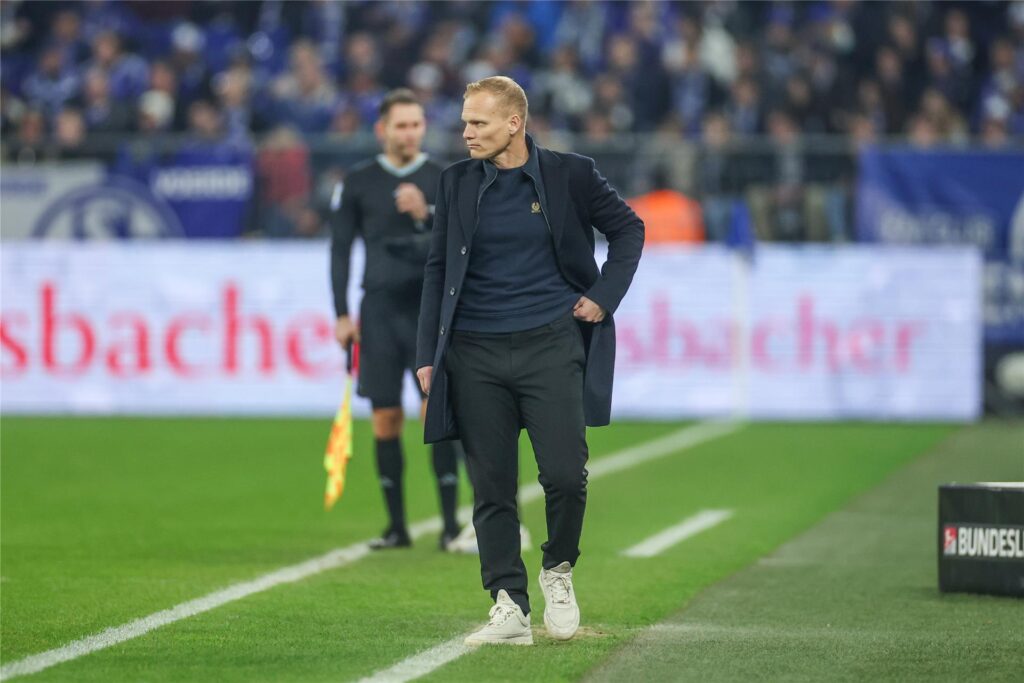 Schalkes Trainer Karel Geraerts