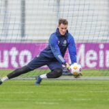 Torwart Justin Heekeren sammelt in Maasmechelen wertvolle Spielpraxis.