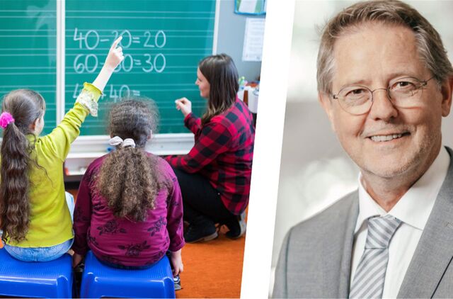 Kinder werden von einer Betreuungskraft im Offenen Ganztag nach dem Unterricht begleitet. Kreispolitiker Norbert Enters (SPD) will die Qualitätssicherung für die OGS-Betreuung nicht verschlafen.