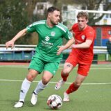 Andreas Spais (l.) und der Holzwickeder SC verloren gegen Benedikt Buchholz und den Hombrucher SV.