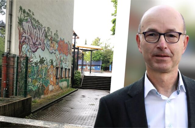 Dezernent Thomas Wirth schilderte die aktuellen Probleme mit der Turnhalle an der Grundschule Auf den Äckern in Bork.