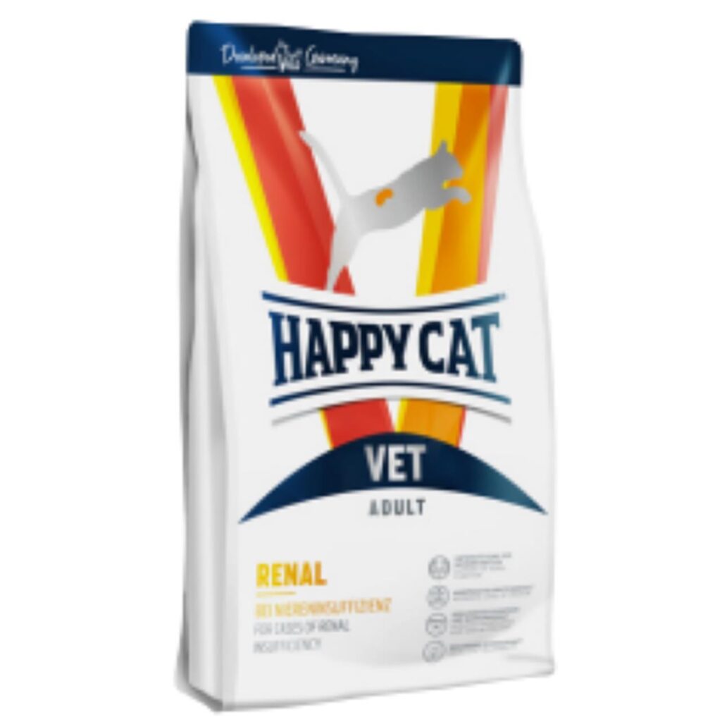 Eine Packung des Katzenfutters 