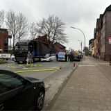 Der Zusammenstoß auf der Lünener Straße sorgte für eine Sperrung.