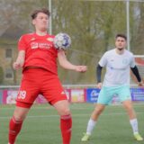 Florian Kliegel am Ball für den Geisecker SV.