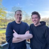 Fabian Penders und Frank Hartl (l.)