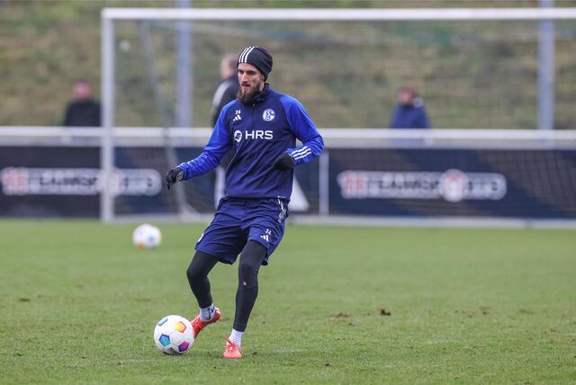 Dominick Drexler hat sich beim Training am Dienstag das Knie verdreht.