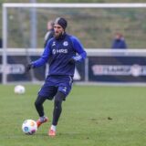 Dominick Drexler hat sich beim Training am Dienstag das Knie verdreht.