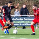Türkspor Dortmund gegen den SV Schermbeck in der Oberliga Westfalen.