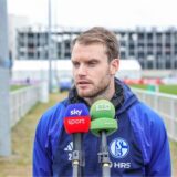 03.04.2024, Fussball, Saison 2023/2024, 2. Bundesliga, Training FC Schalke 04, Thomas Ouwejan (FC Schalke 04)