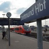 Ein Bahnsteig im Dortmunder Hauptbahnhof.