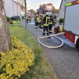 Ein Feuerwehreinsatz an der Lessingstraße im Mai 2020.