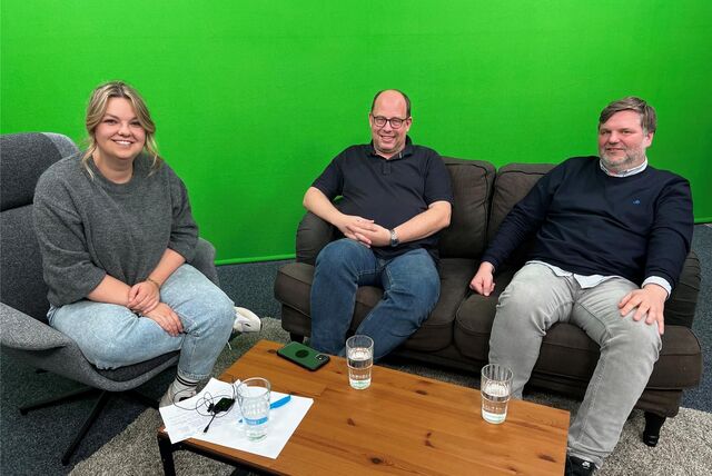 Der BVB-Wohnzimmer-Talk mit Katja Wehrland, Mathias Scherff und Thomas Schulzke.