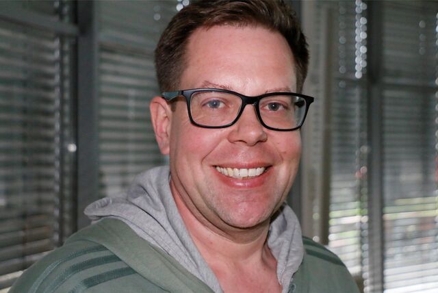 Kai Niedernolte kennt sich mit Photovoltiak gut aus. Trotzdem besuchte der 45jährige den Energie-Dialog der GSW. „Vielleicht erfährt man etwas Neues“, hofft er.