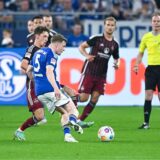 Kampfstark und auch um immer wieder um offensive Impulse bemüht: Derry John Murkin (Nr. 5).