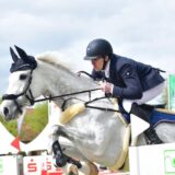 Marvin Hawighorst kam mit Keylinda im M*-Springen auf Platz eins.
