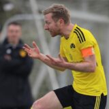 Timo Milcarek traf gegen YEG Hassel per direkten Freistoß.