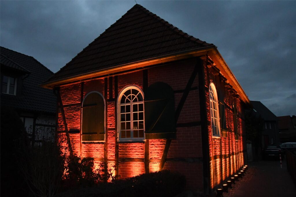 Die Synagoge in Selm-Bork. Sie ist eine der wenigen erhaltenen Landsynagogen in Westfalen.