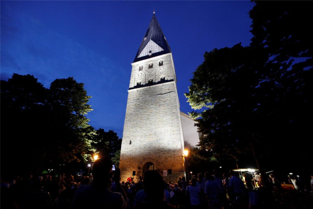 Die evangelische Pauluskirche ist das Wahrzeichen der Stadt Kamen