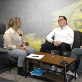 Katja Wehrland, Matthias Dröge und Thomas Schulzke beim Wohnzimmer-Talk.