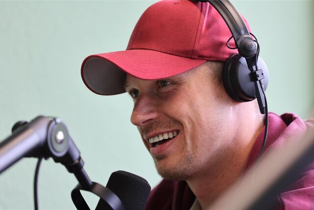 Marvin Pourié, Fußballprofi aus Werne, war zu Gast beim Übersteiger-Podcast.