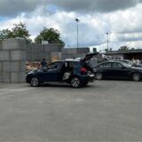 Am Wertstoffhof in Bergkamen können Privatwagen direkt an die Ablademulden gefahren werden.