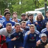 Der Jubel nach dem Sieg in Sodingen war beim Holzwickeder Team groß.