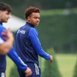 03.01.2024, Fussball, 2. Bundesliga, Saison 2023/2024, Wintertrainingslager FC Schalke 04 in Albufeira/Portugal, Assan Ouédraogo (FC Schalke 04)