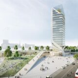 Eine „grüne Rampe“ und ein Hochhaus sollen künftig die Nordseite des Hauptbahnhofs prägen.