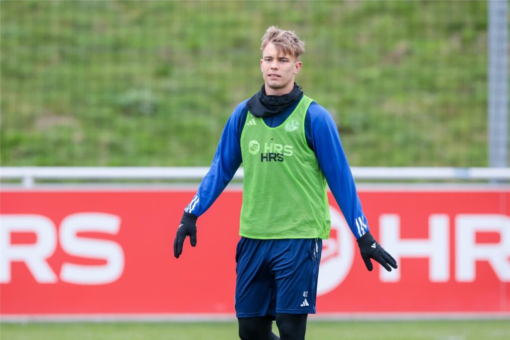 Traf zuletzt für Schalke 04 in Elversberg: Keke Topp. Traf zuletzt für Schalke 04 in Elversberg: Keke Topp.