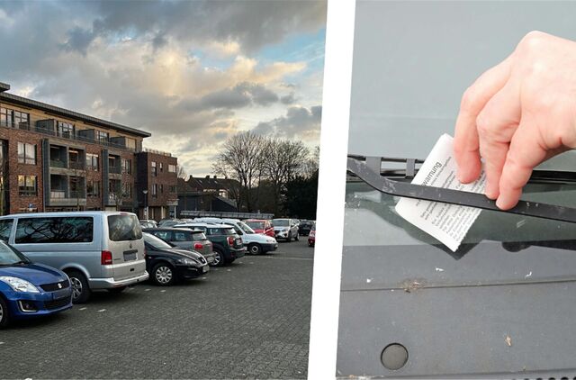 Parksünder werden in Werne auch durch Privatpersonen angezeigt.