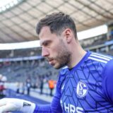 17.03.2024, Fussball, 2. Bundesliga, 26. Spieltag, Saison 2023/2024, Hertha BSC – FC Schalke 04, Marius Müller (FC Schalke 04)