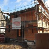 Ein Haus in Schwerte wird gebaut.