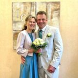 Das Brautpaar Natalie und Thorsten Wrana.