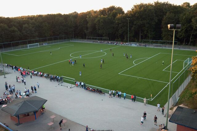Ein Bild vom Sportplatz in der Geist.