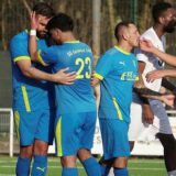 Spieler der SG Gahmen jubeln