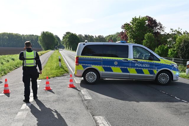 Die Polizei wurde am Samstagmorgen zu einem tödlichen Unfall in Dorsten gerufen.
