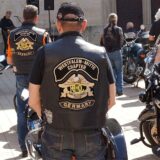 Biker beim Motorrad-Gottesdienst in Unna
