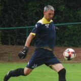 Sven Bröker steht im Tor des SV Stockum.