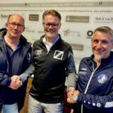 Rüdiger Willms, JSG-Jugendleiter vom SV Südkirchen,
Andreas Flechtner, GSC- Vizepräsident Junioren, und JSG-Geschäftsführer Ingo Schock vom FC Nordkirchen vereinbarten eine Zusammenarbeit.